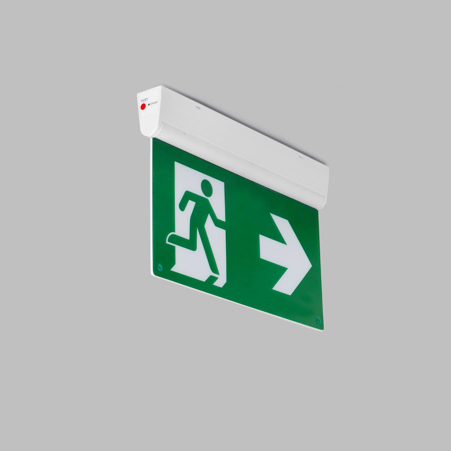 Снимка на Евакуационна LED EXIT табела Gate | Въртяща се основа | Работа до 3 часа