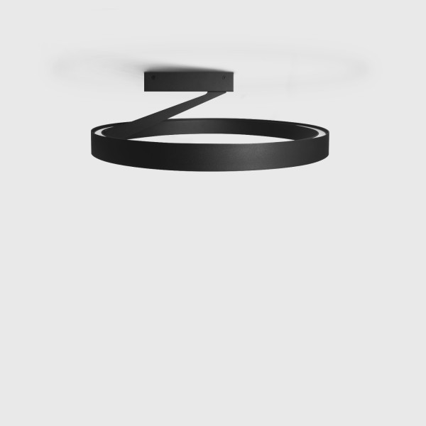 Детайлно изображение на Кръгла LED лампа за таван Up&Down Axis | Двупосочно светене | 3000K | 50W Снимка на Кръгла LED лампа за таван Up&Down Axis | Двупосочно светене | 3000K | 50W