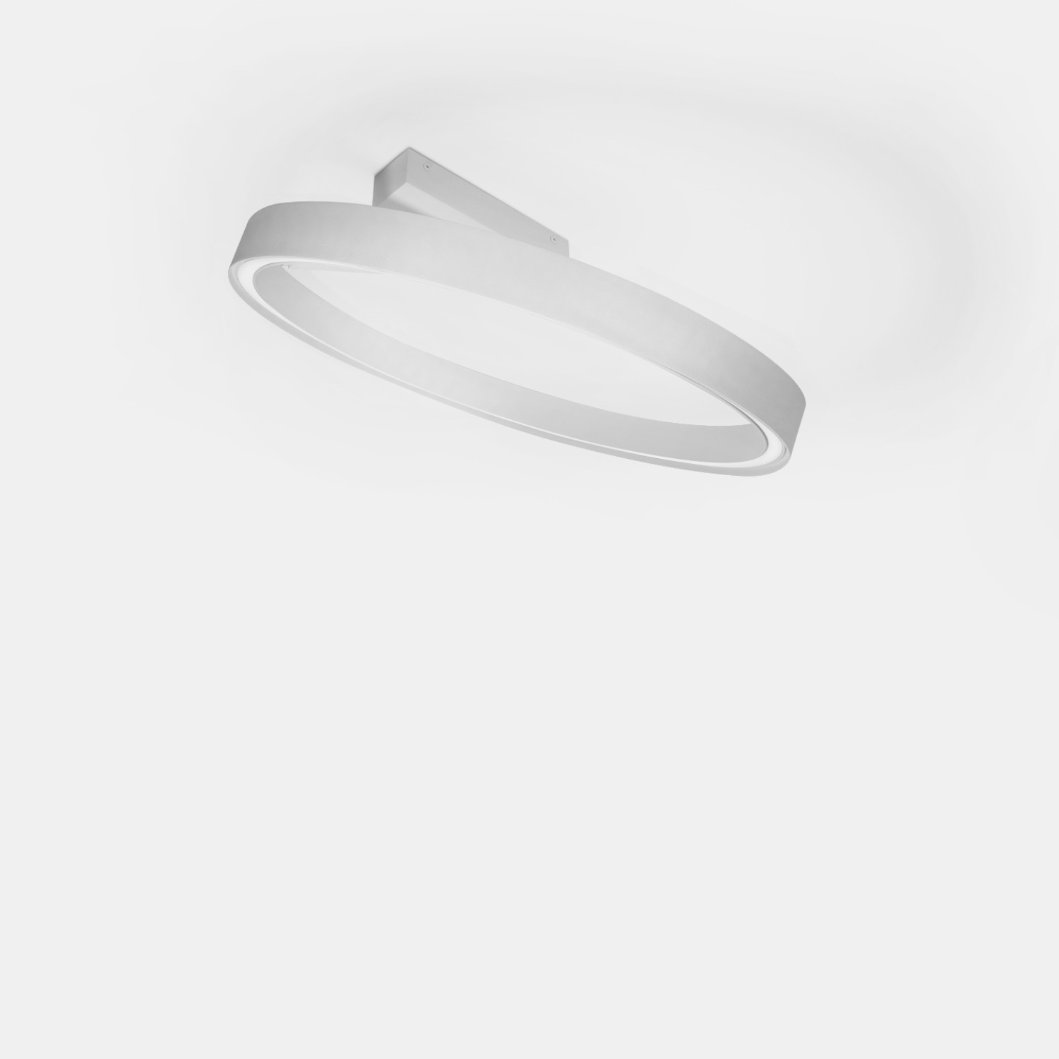 Детайлно изображение на Кръгла LED плафониера Up&Down Axis | Двупосочно светене | 3000K | 50W Снимка на Кръгла LED плафониера Up&Down Axis | Двупосочно светене | 3000K | 50W