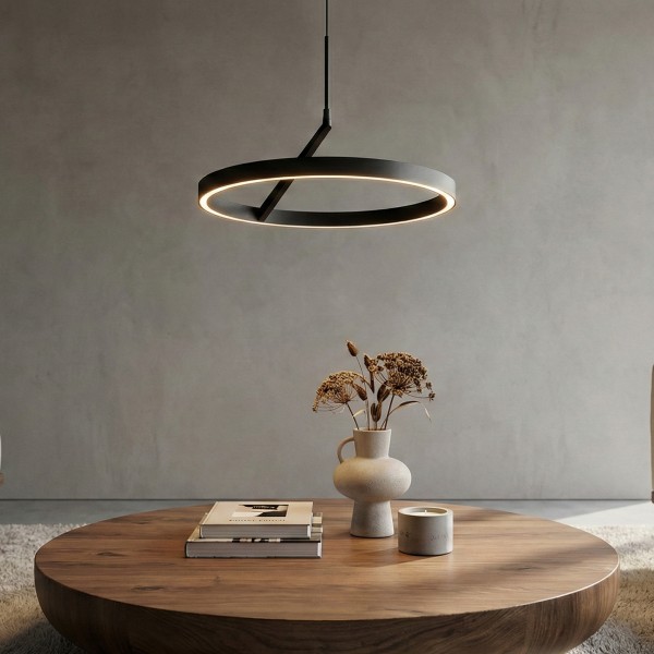 Детайлно изображение на Висящa LED лампа Up&Down Axis | Двупосочно светене | 60W | 3000K Снимка на Висящa LED лампа Up&Down Axis | Двупосочно светене | 60W | 3000K