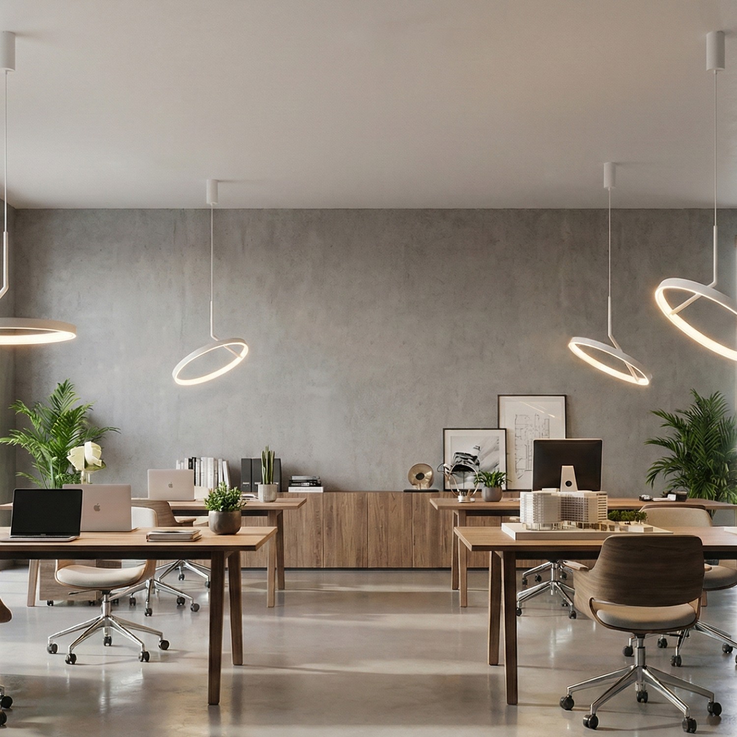 Детайлно изображение на Висяща LED лампа Up&Down Axis | Двупосочно светене | 60W | 3000K Снимка на Висяща LED лампа Up&Down Axis | Двупосочно светене | 60W | 3000K