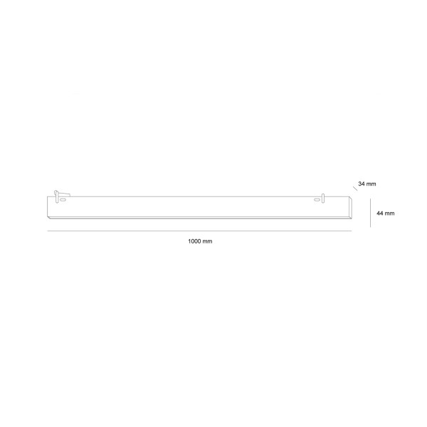 Снимка на Линейно осветително тяло Band Belt | 20W | 100cm | 3000K