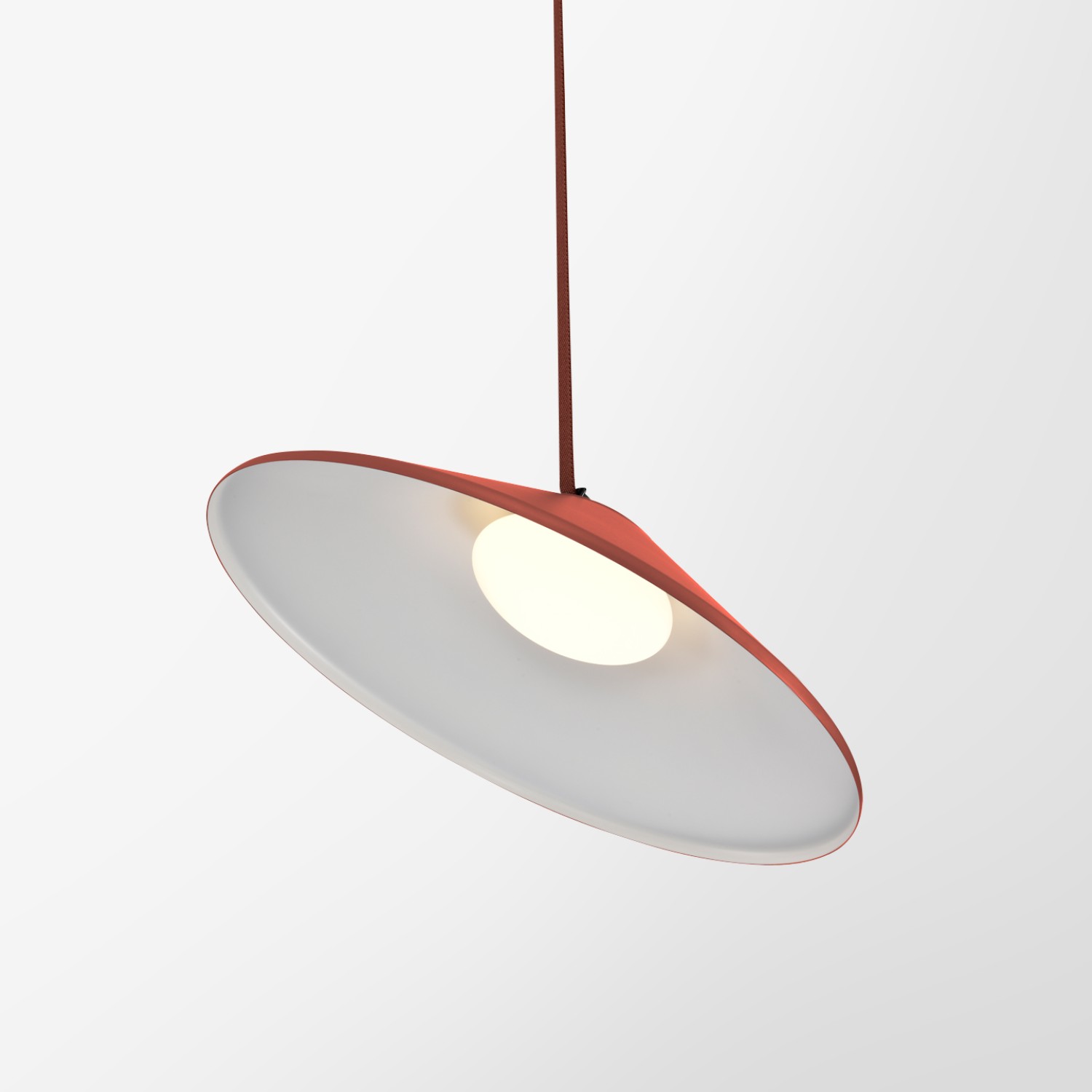 Детайлно изображение на Дизайнерско висящо осветление CAP Belt | Асиметричен рефлектор | Ø60 см Снимка на Дизайнерско висящо осветление CAP Belt | Асиметричен рефлектор | Ø60 см