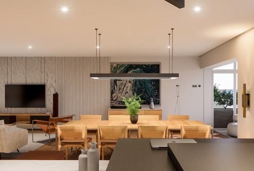 Светлинно зониране в отворен план: как да разделим пространството без стени