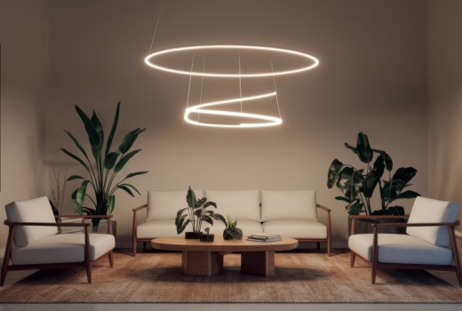 Как да определите идеалната височина на полилея над масата