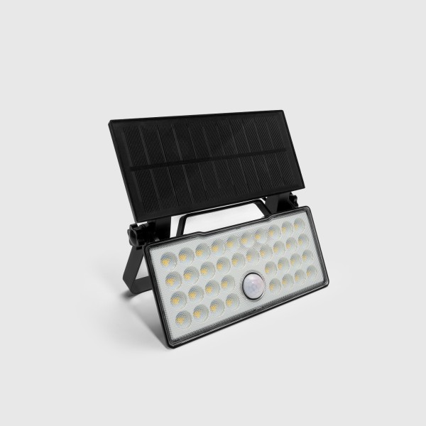 Снимка на Соларен LED прожектор Croma | PIR сензор | 2.6W | IP65