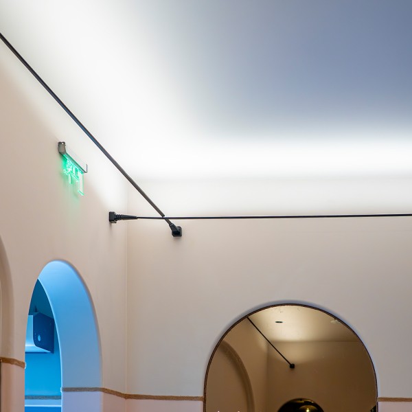 Снимка на Алуминиев гъвкав профил за LED ленти Skyline (18x8мм) - Профили за LED ленти