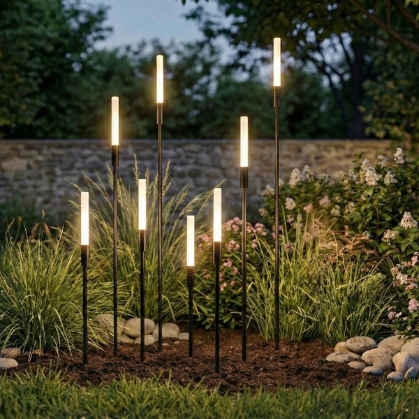 Снимка на Градинска LED лампа Grass | Комлект 4 броя | 3000K | 12W