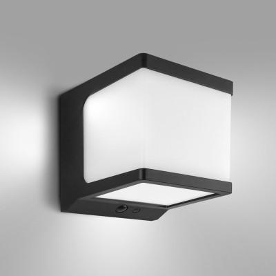 Соларен LED аплик със сензор за движение Grid | 1.5W | 4000K | IP65