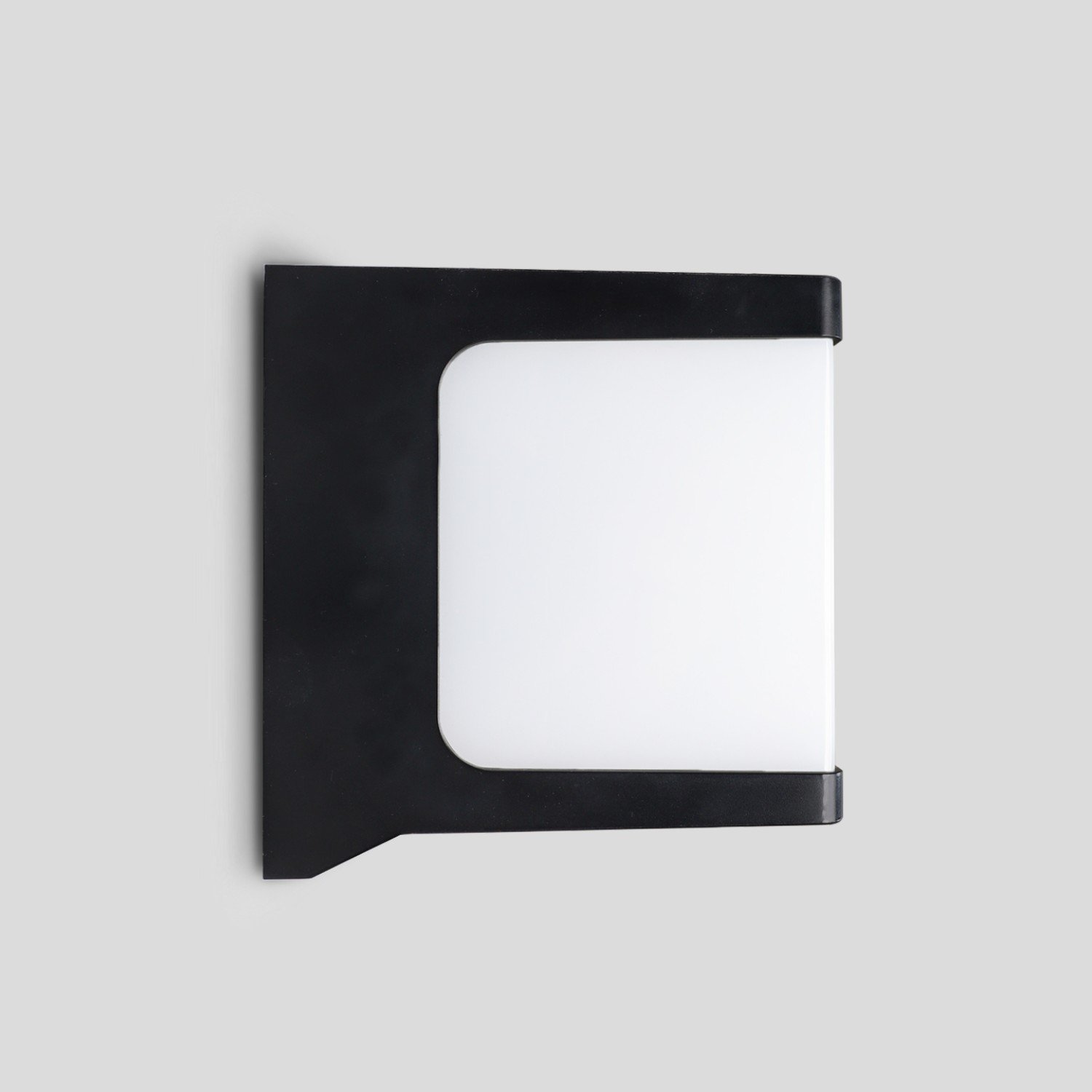 Снимка на Соларен LED аплик със сензор за движение Grid | 1.5W | 4000K | IP65