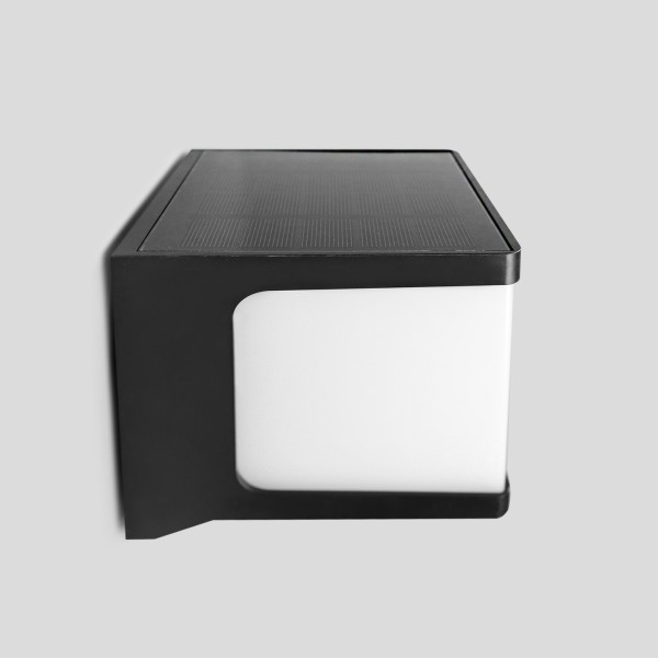 Снимка на Соларен LED аплик със сензор за движение Grid | 1.5W | 4000K | IP65