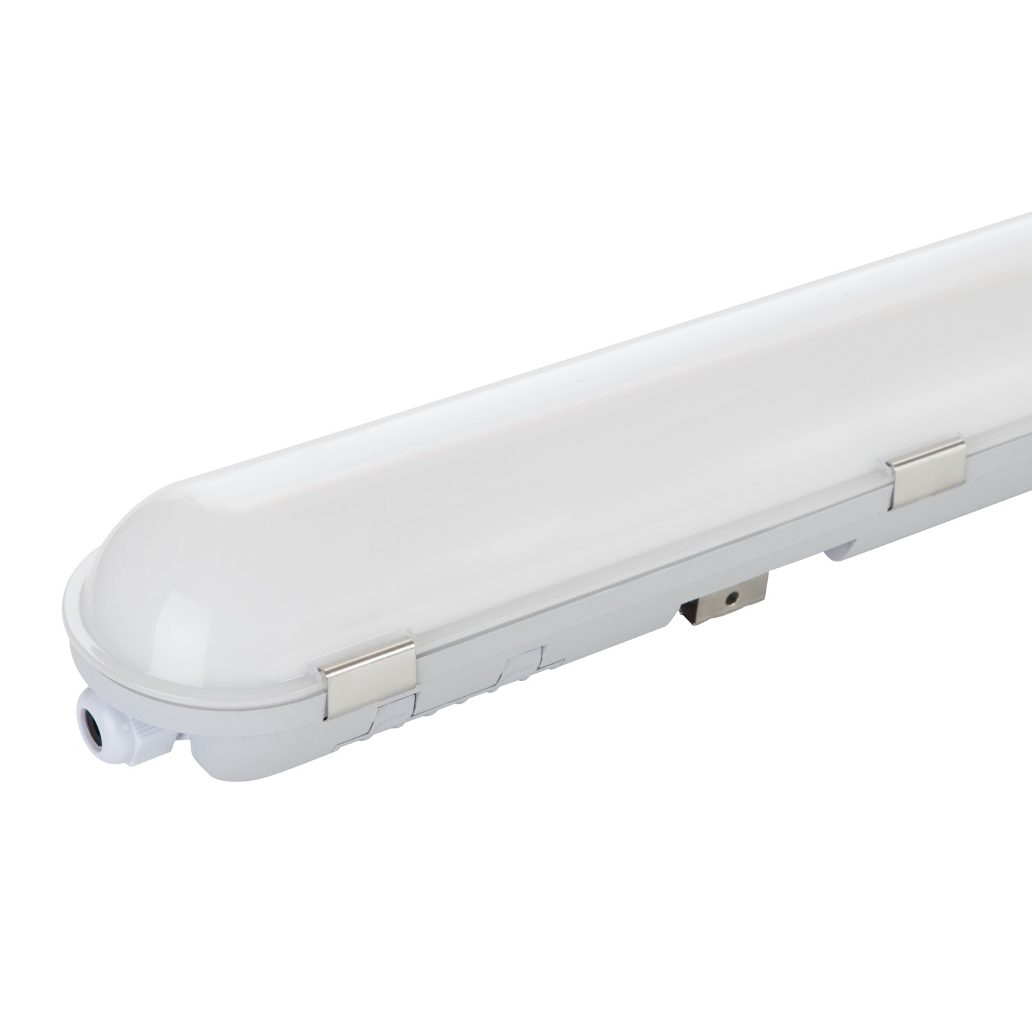 Снимка на Индустриално осветително LED тяло Hermetic Pro | 4000K | IP65 | Бял - Склад и цех
