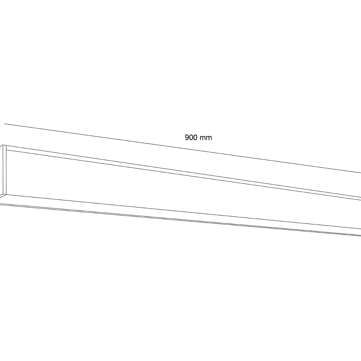 Снимка на LED аплик Skagen | IP44 влагоустойчив | 25W | 90cm