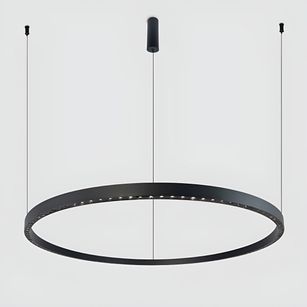 Снимка на Висящ LED полилей Cool Dark | Кръгла форма | Насочена светлина