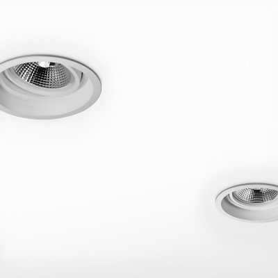 LED луна за вграждане Lorda | Бяла | 18W | 3000K