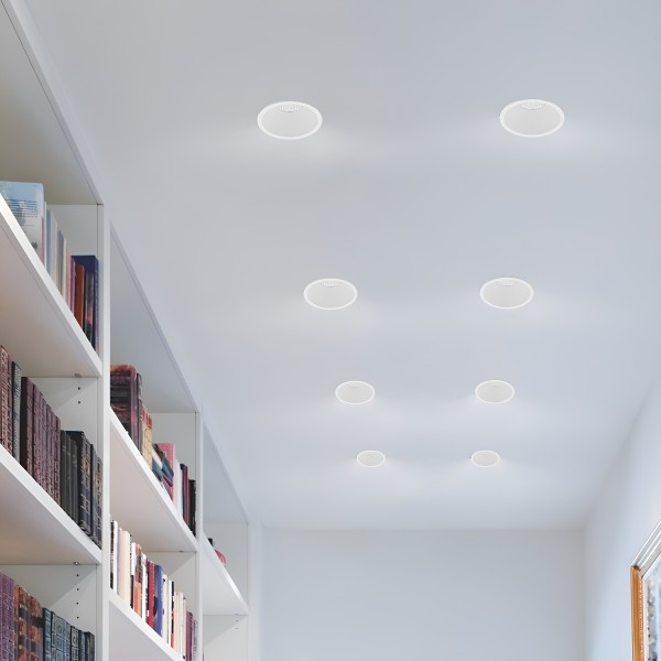 Снимка на LED луна за вграждане Vale | Дълбок рефлектор | 3000K