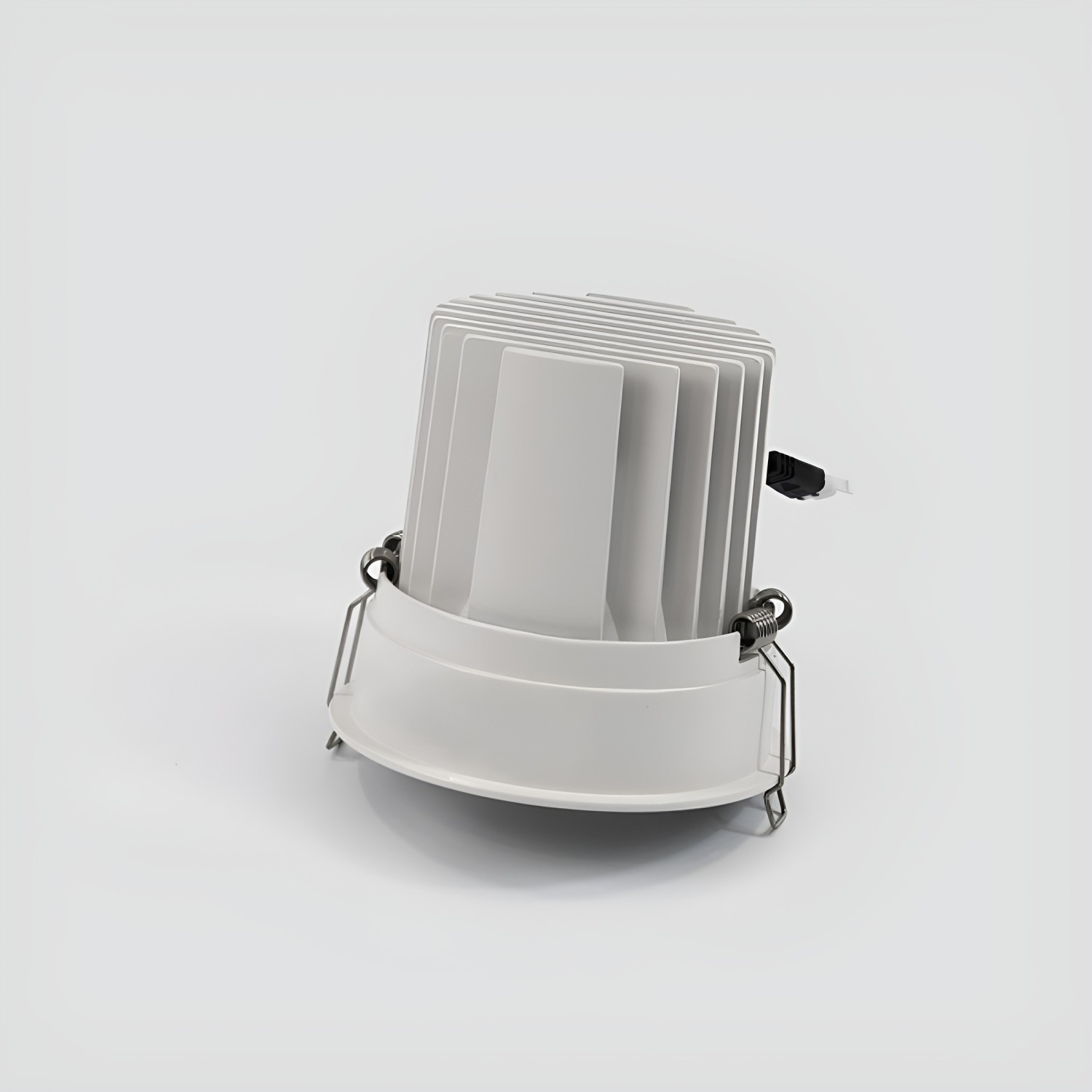 Снимка на LED луна за вграждане Clear ST | Черен рефлектор | 4000K