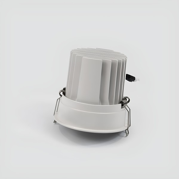 Снимка на LED луна за вграждане Clear ST | Черен рефлектор | 4000K