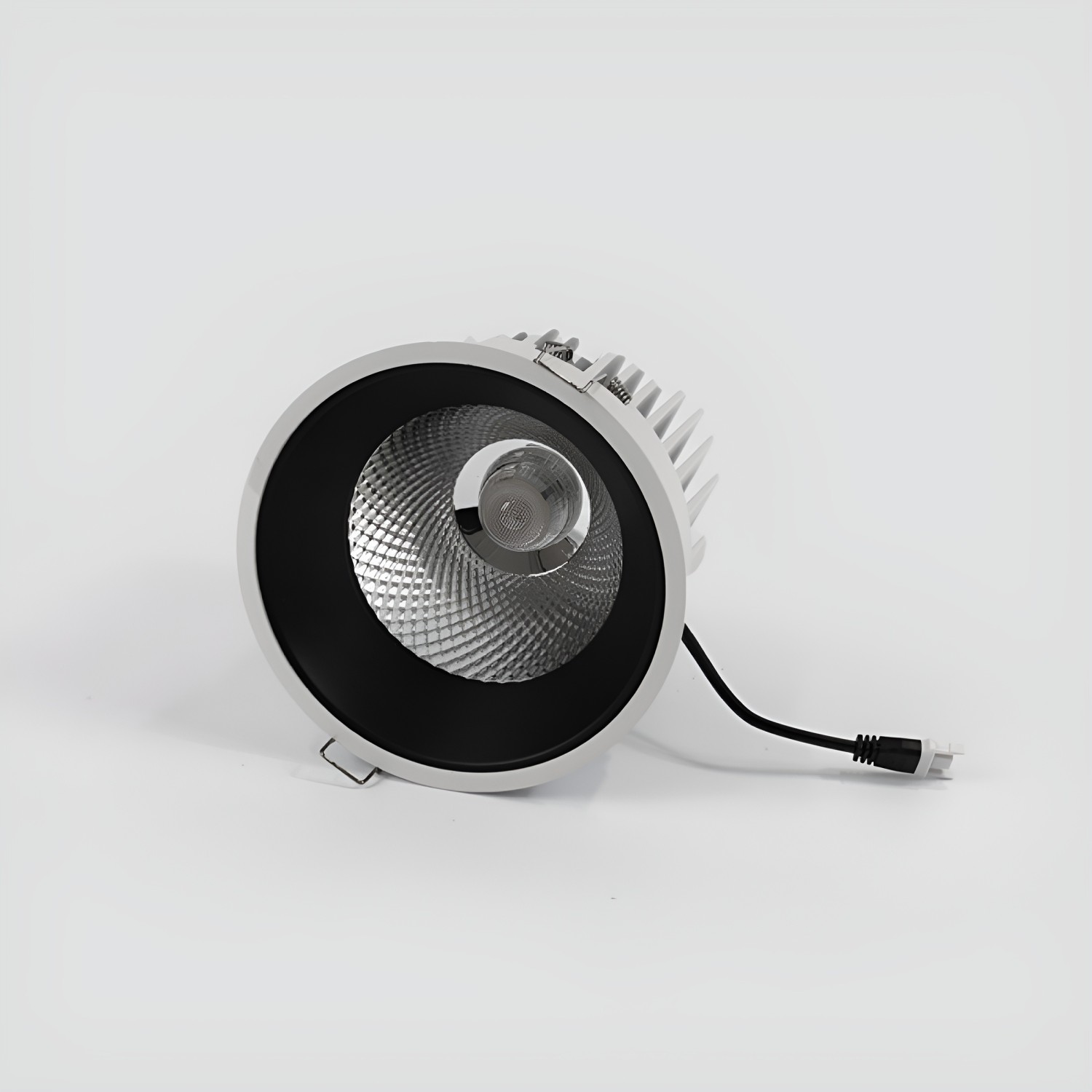 Снимка на LED луна за вграждане Clear ST | Черен рефлектор | 4000K