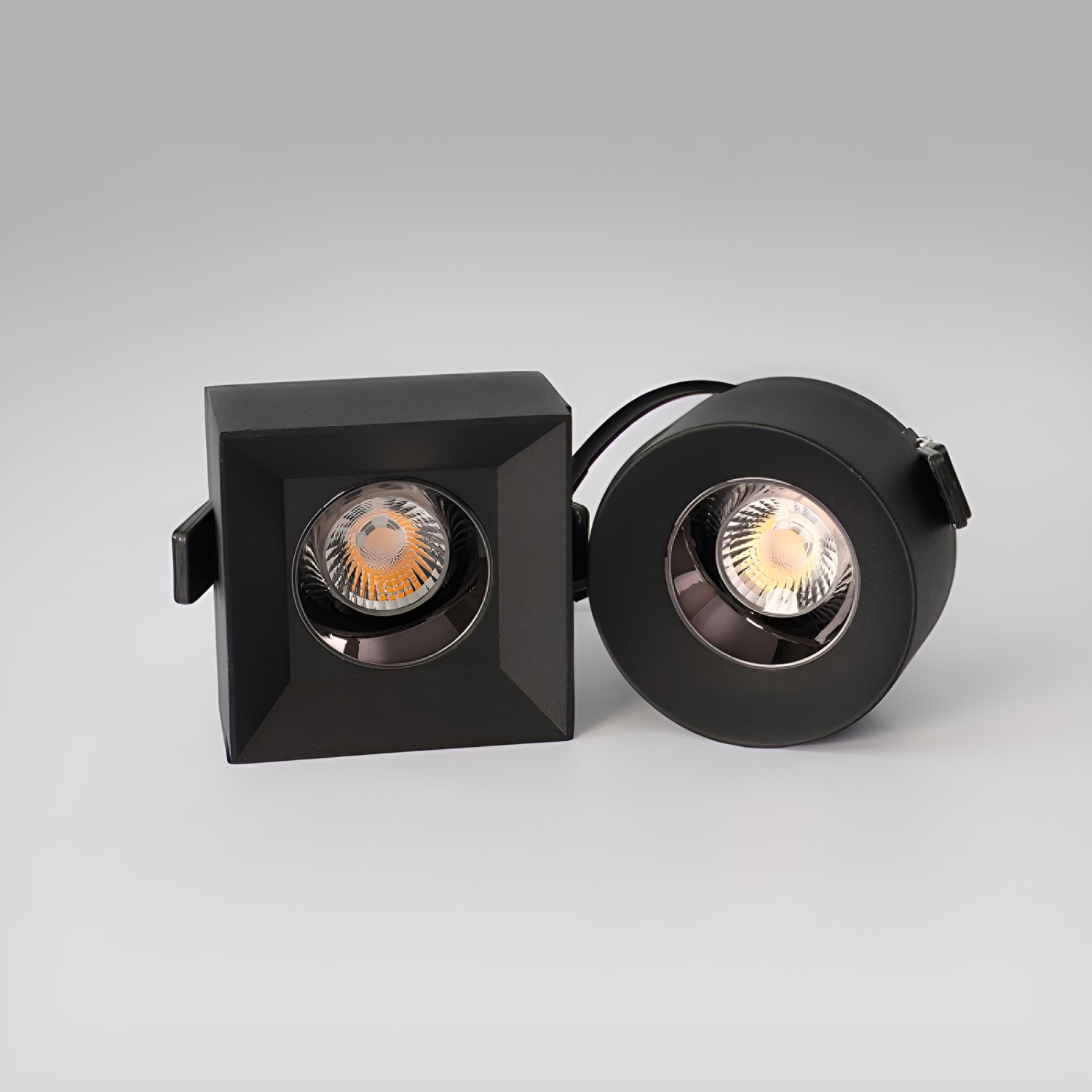 Снимка на Квадратна LED луна за външен монтаж Burr SQ | 10W | 3000K