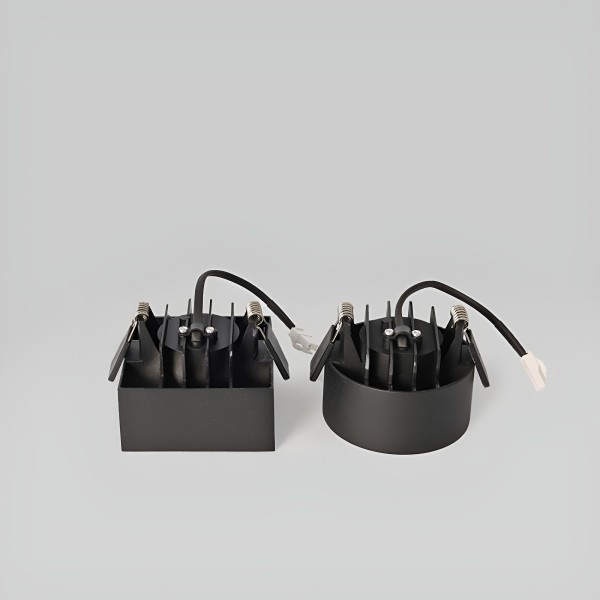 Снимка на Квадратна LED луна за външен монтаж Burr SQ | 10W | 3000K