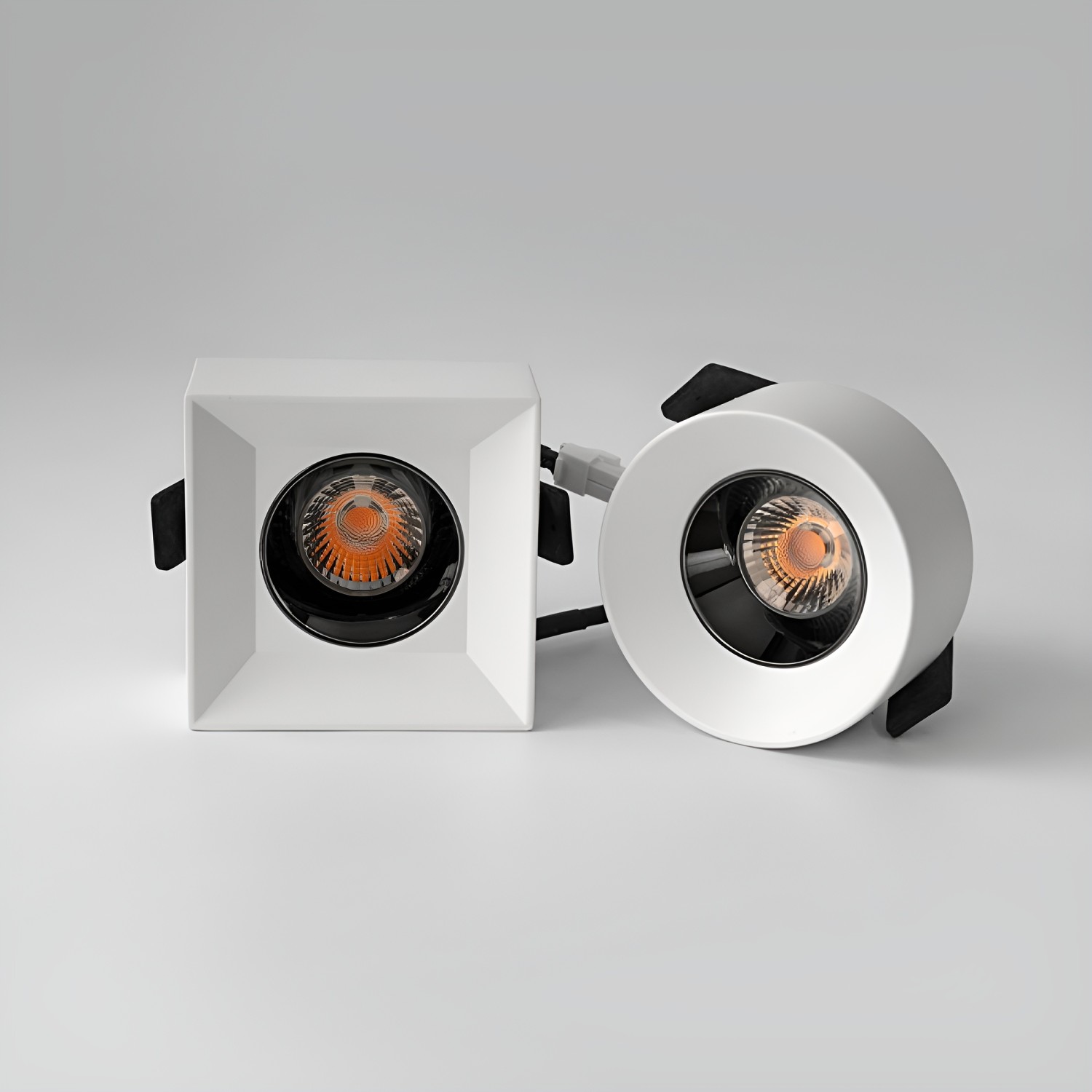 Снимка на Квадратна LED луна за външен монтаж Burr SQ | 10W | 3000K