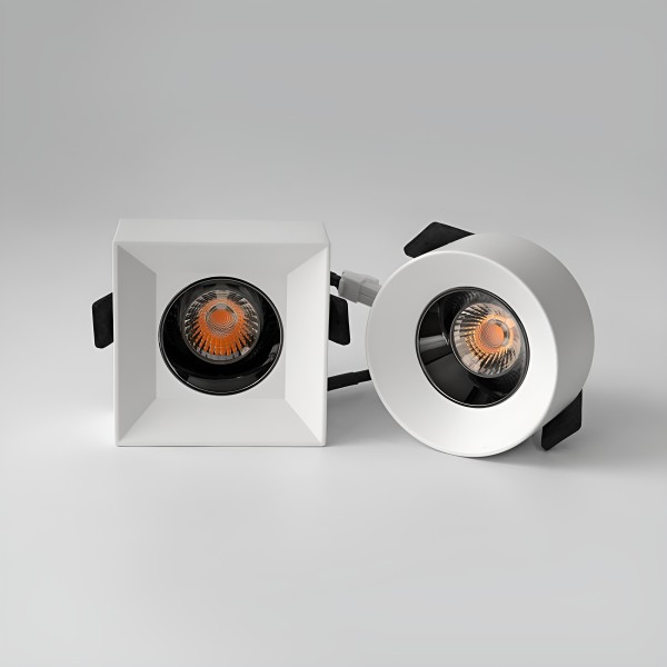 Снимка на Квадратна LED луна за външен монтаж Burr SQ | 10W | 3000K