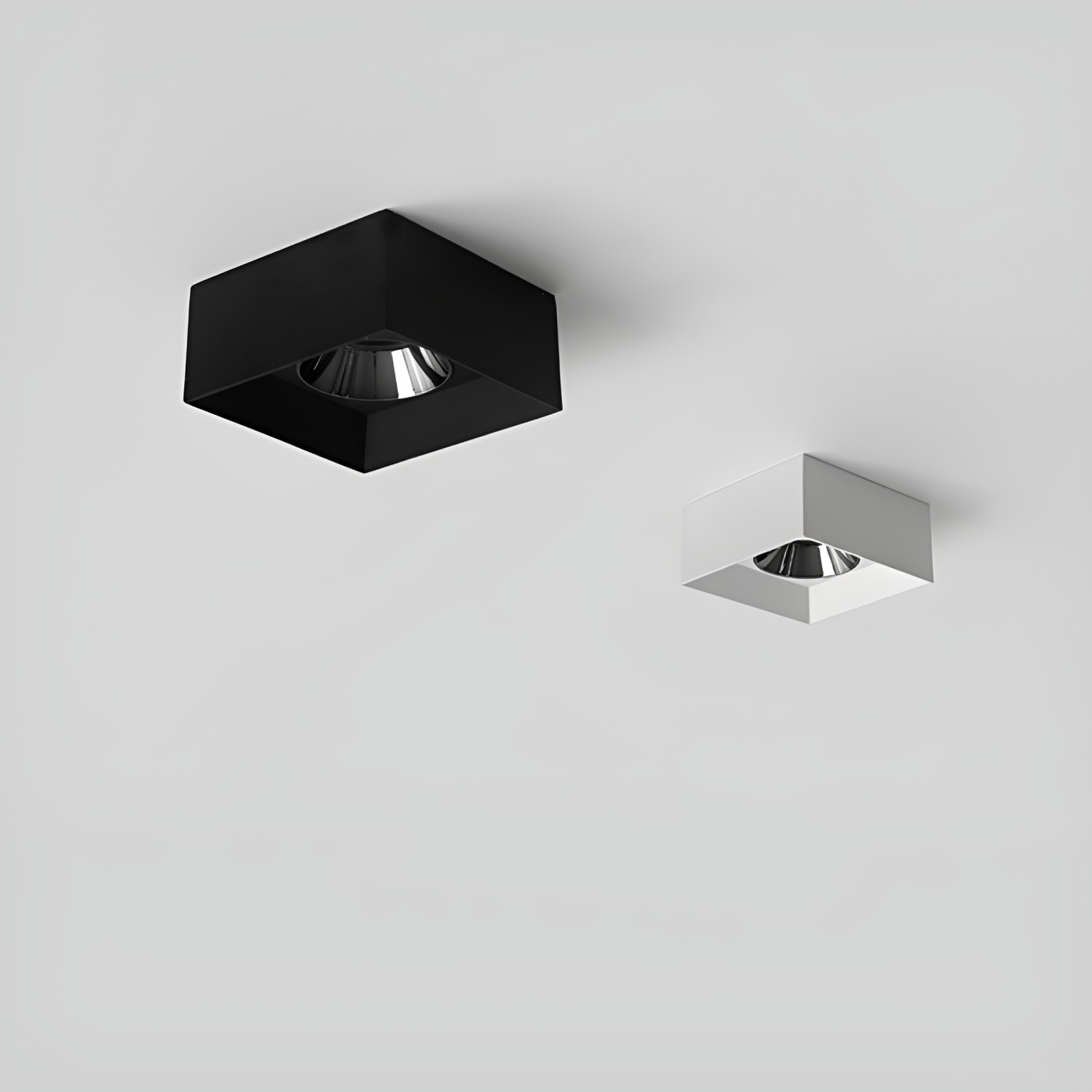 Снимка на Квадратна LED луна за външен монтаж Burr SQ | 10W | 3000K