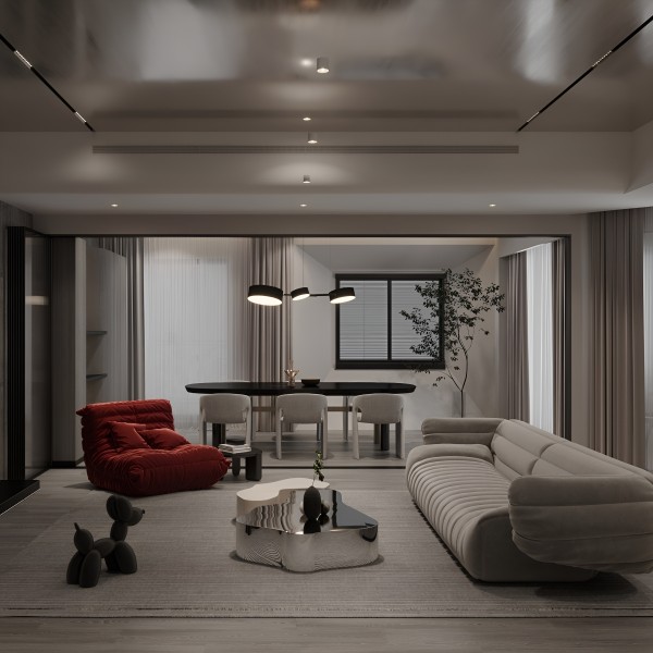 Снимка на LED луна за външен монтаж Elis | Цилиндрична | 3000K