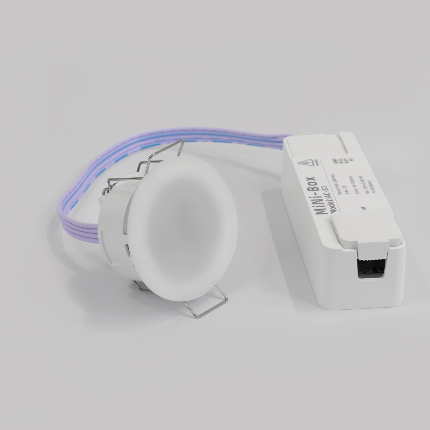 Детайлно изображение на Сензор за присъствие Mini Box | Вграден монтаж | 360° обхват Снимка на Сензор за присъствие Mini Box | Вграден монтаж | 360° обхват