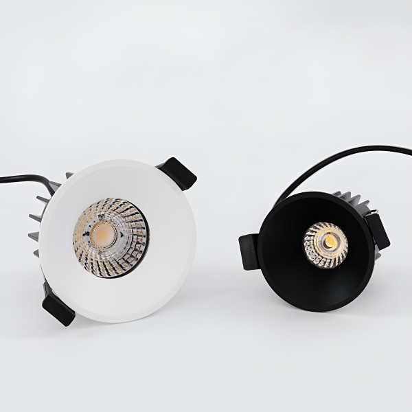 Снимка на LED луна за вграждане Hades | Антирефлексен конус | 3000К
