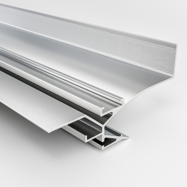 Детайлно изображение на Алуминиев профил SHADOW GAP TRIMLESS XL 120×60 mm Снимка на Алуминиев профил SHADOW GAP TRIMLESS XL 120×60 mm