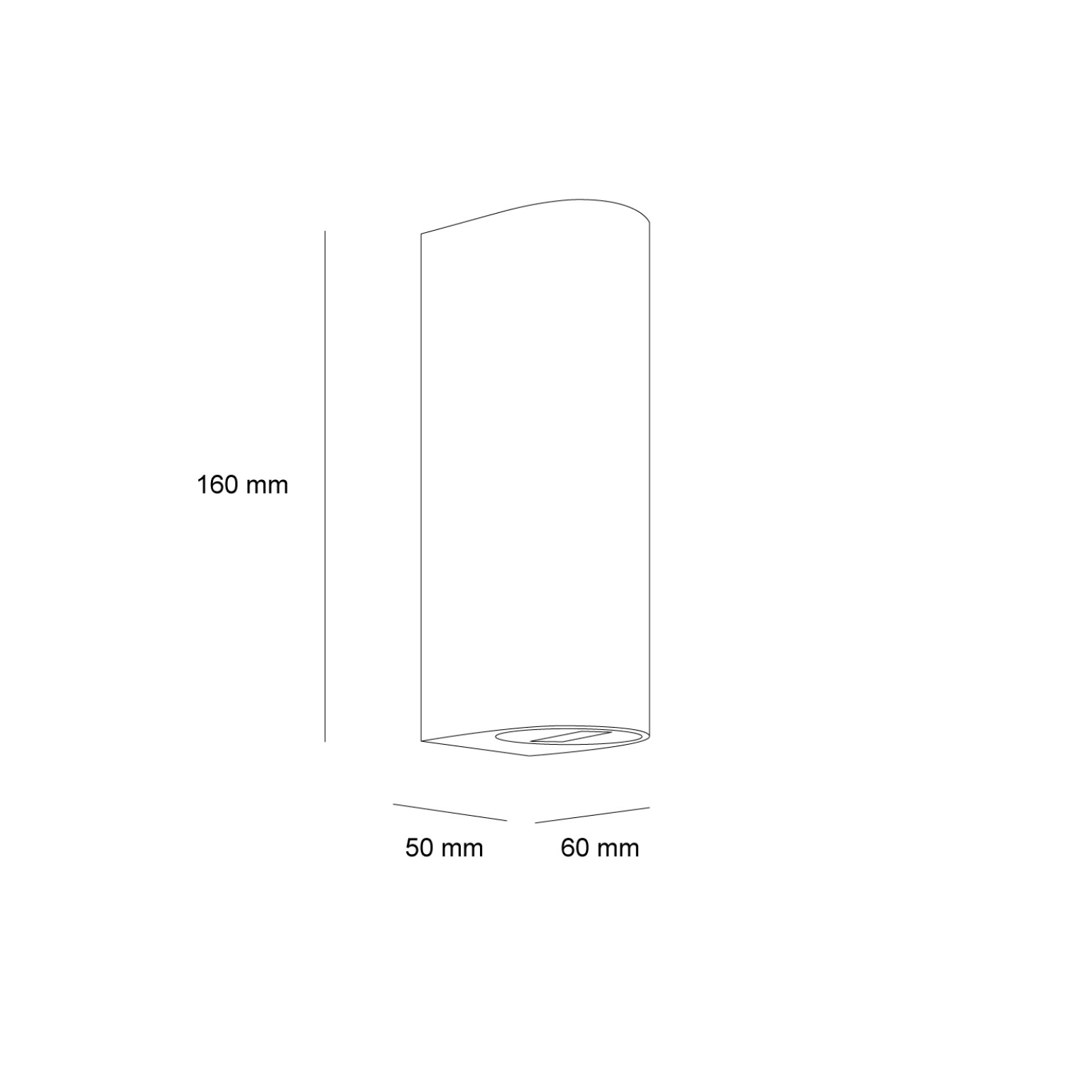 Снимка на Фасаден аплик Wally | Двупосочен лъч | 6W | 3000K | IP65