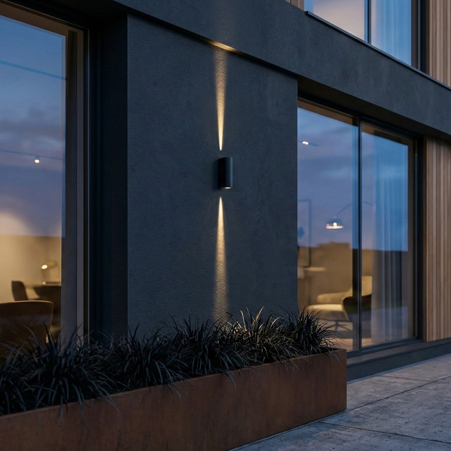 Снимка на Фасаден аплик Wally | Двупосочен лъч | 6W | 3000K | IP65