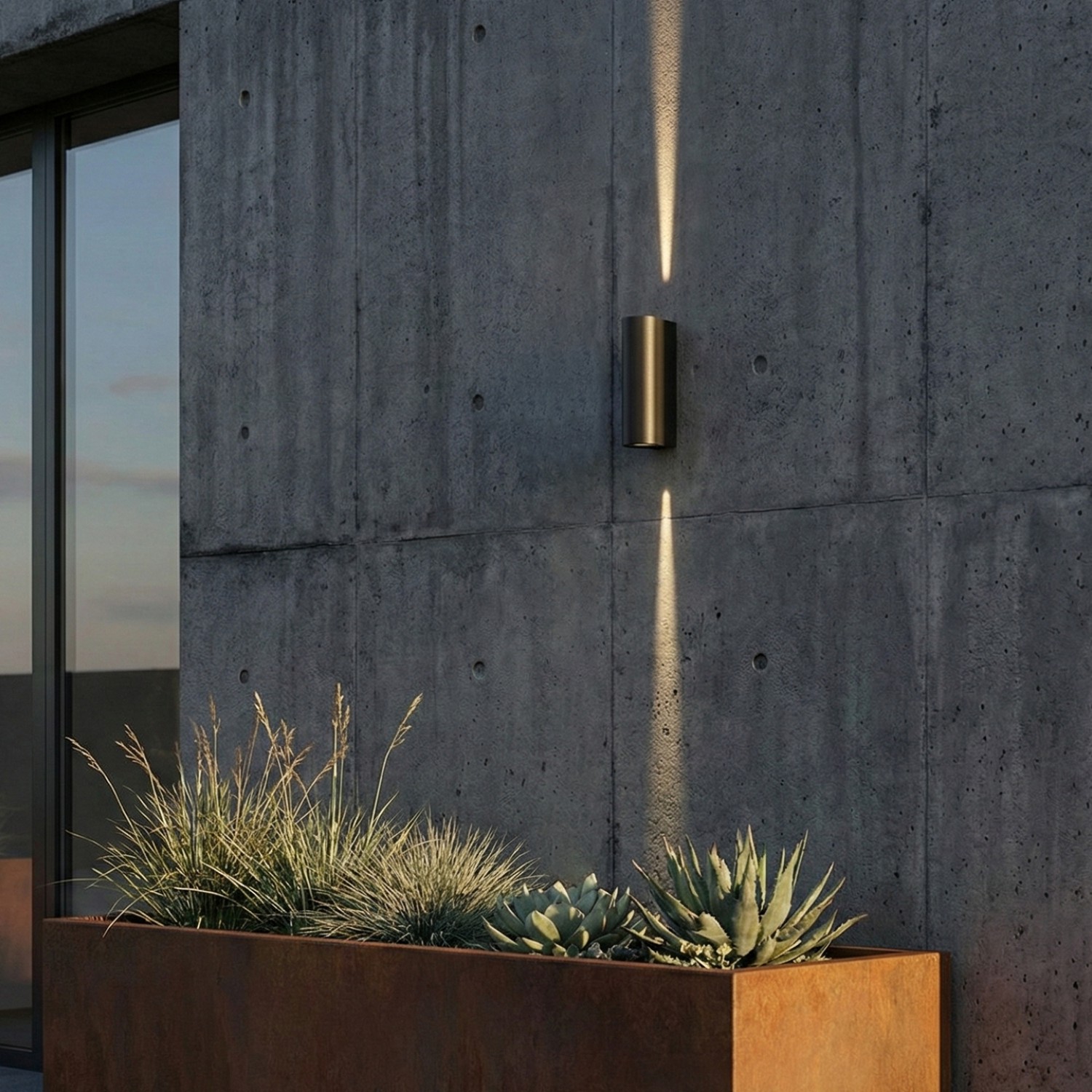 Снимка на Фасаден аплик Wally | Двупосочен лъч | 6W | 3000K | IP65