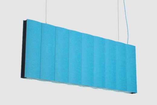 Акустични лампи за офиса: как да решите едновременно проблема със светлината и шума