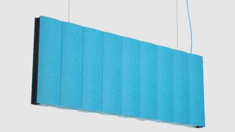 Акустични лампи за офиса: как да решите едновременно проблема със светлината и шума