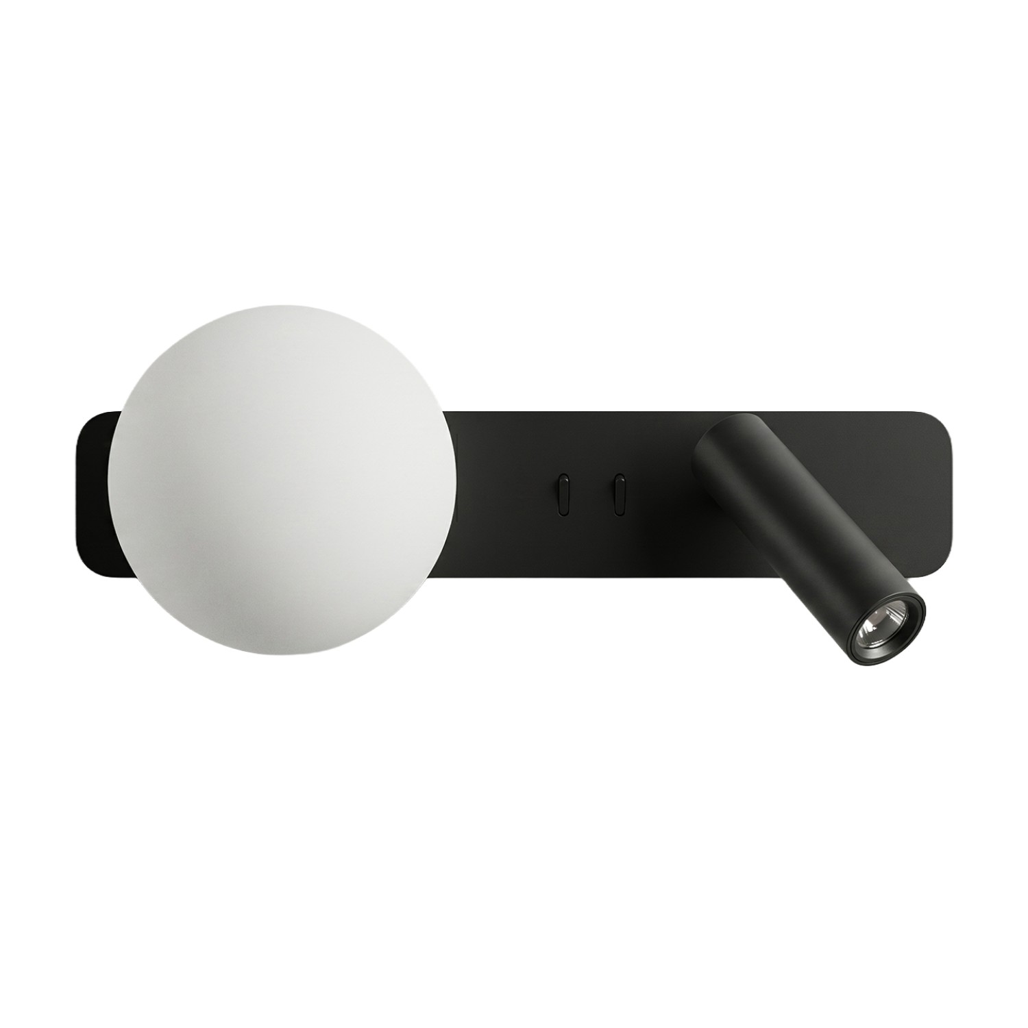 Снимка на Стенен аплик Kora с насочена светлина за четене и фоново осветление