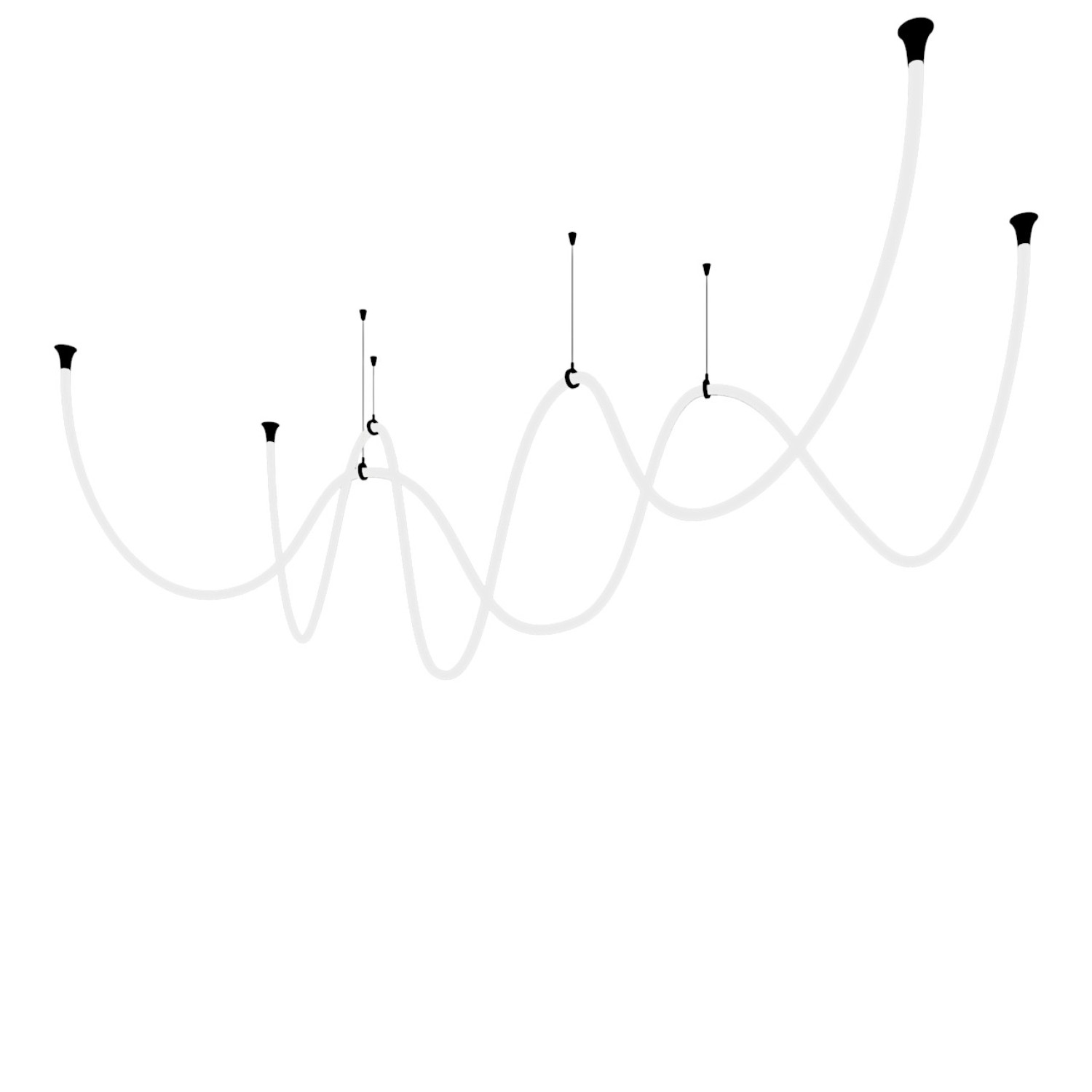 Снимка на Висящ LED маркуч Hose - въжена система за осветление -