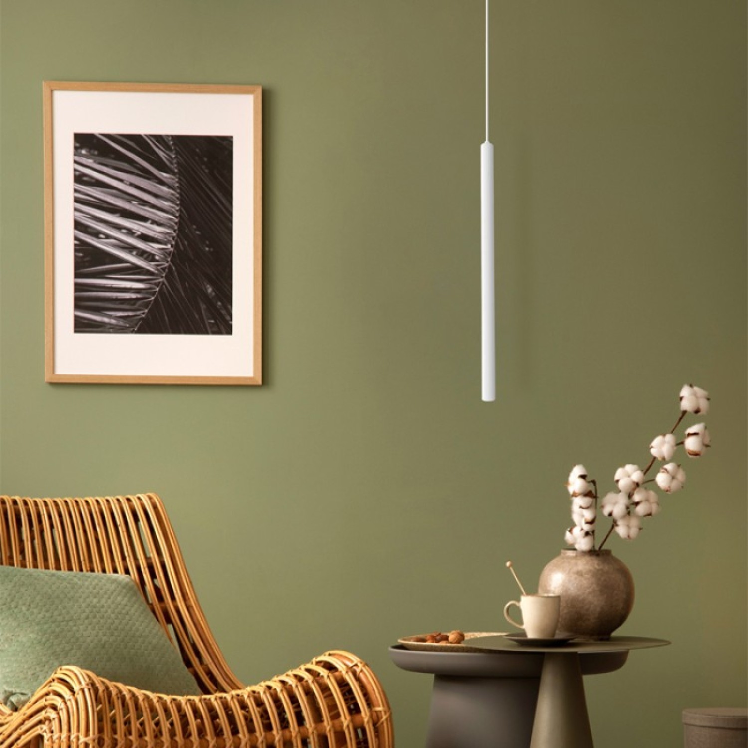 Снимка на Висящ цилиндричен LED пендел Pipe | 60cm | 3000K | 5W