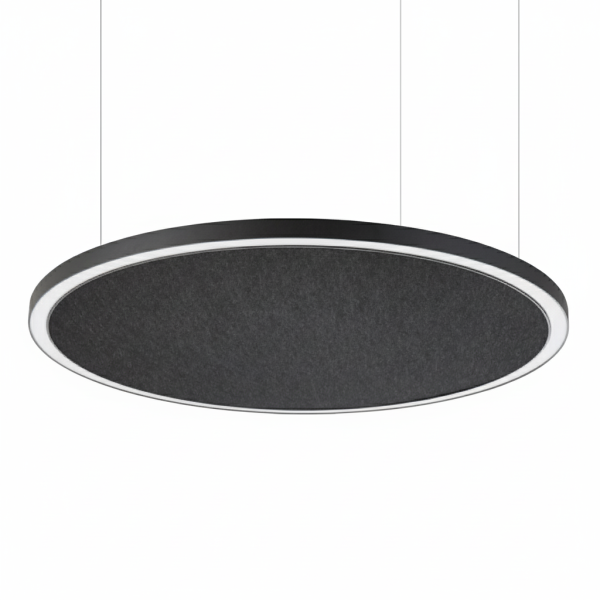 Детайлно изображение на Акустичен LED полилей Cool Acoustic | Звукопоглъщащ панел | 4 размера Снимка на Акустичен LED полилей Cool Acoustic | Звукопоглъщащ панел | 4 размера