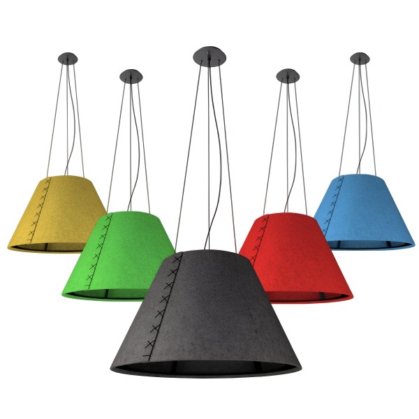 Снимка на Акустична висяща лампа с филцов корпус Amnesia | 3 размера