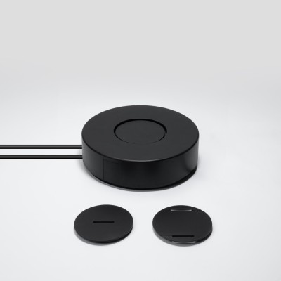 Кръгла подова захранваща розетка ОМ за колан Belt (100W)