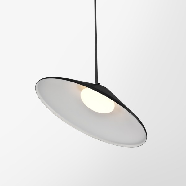 Детайлно изображение на Дизайнерско висящо осветление CAP Belt | Асиметричен рефлектор | Ø60 см Снимка на Дизайнерско висящо осветление CAP Belt | Асиметричен рефлектор | Ø60 см