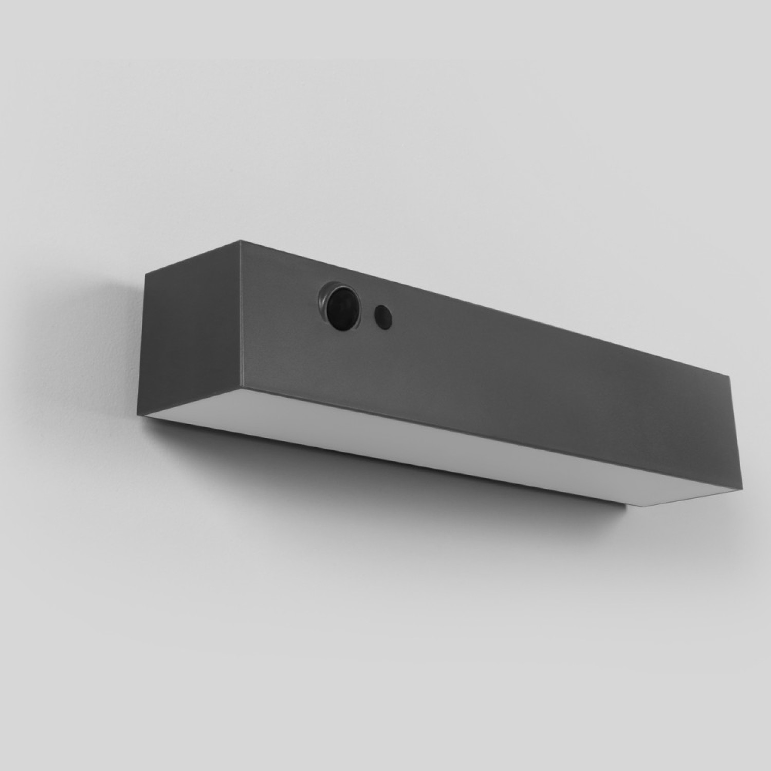 Снимка на Соларен фасаден LED аплик Bright | PIR сензор | 1.5W | IP54