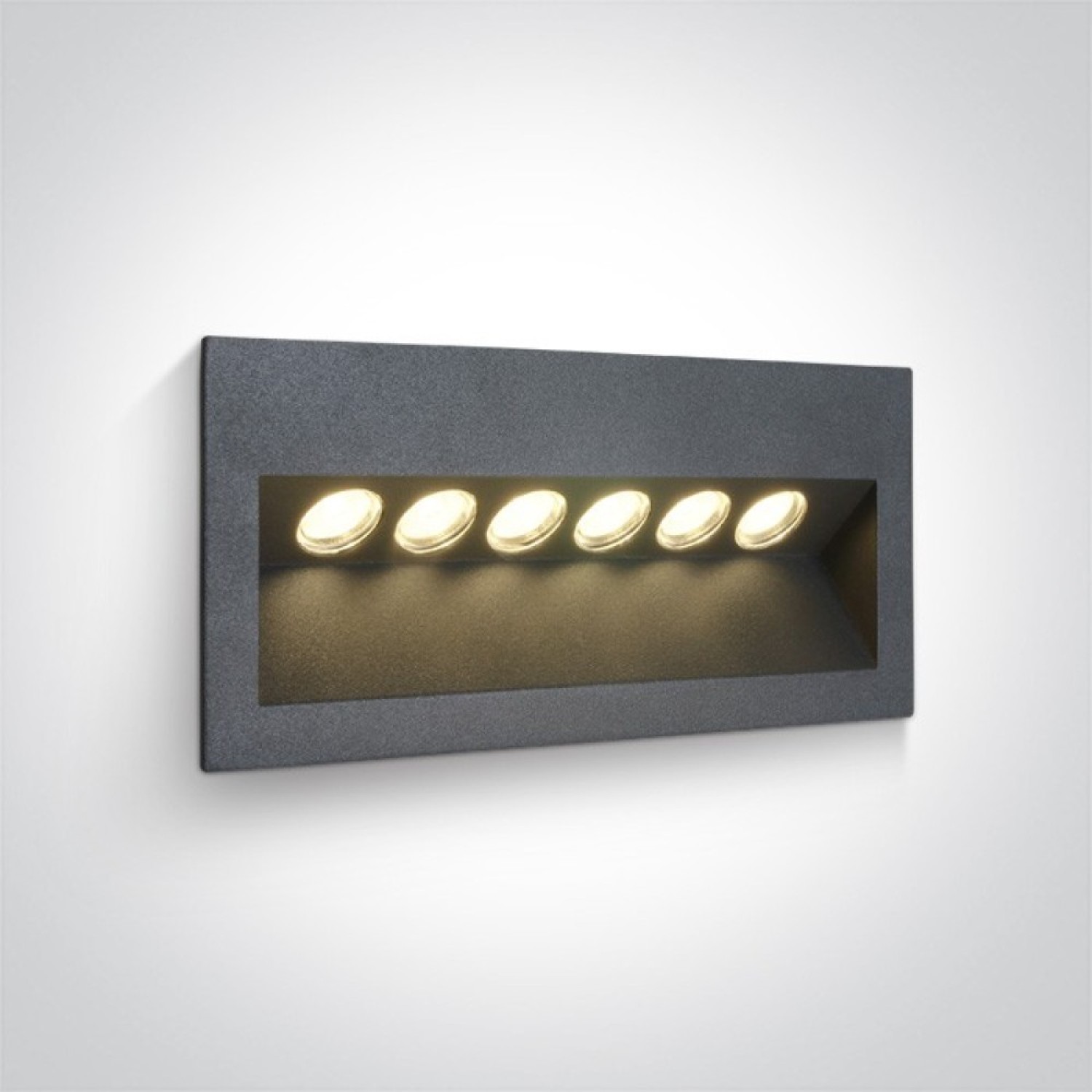 Снимка на Фасаден LED аплик One Light | Антрацит | IP65 | 3000K | 6W