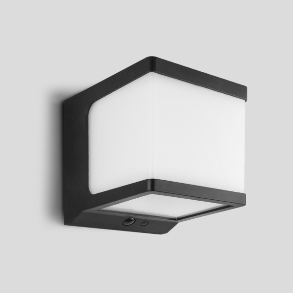 Снимка на Соларен LED аплик със сензор за движение Grid | 1.5W | 4000K | IP65