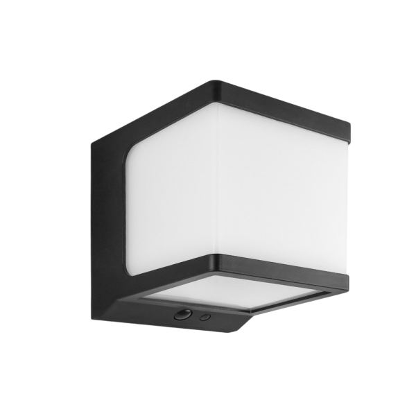 Снимка на Соларен LED аплик със сензор за движение Grid | 1.5W | 4000K | IP65