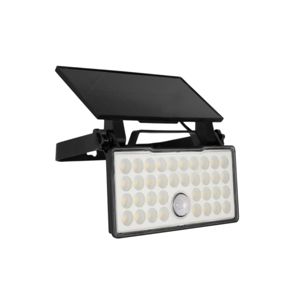 Детайлно изображение на Соларен LED прожектор Croma | PIR сензор | 2.6W | IP65 Снимка на Соларен LED прожектор Croma | PIR сензор | 2.6W | IP65