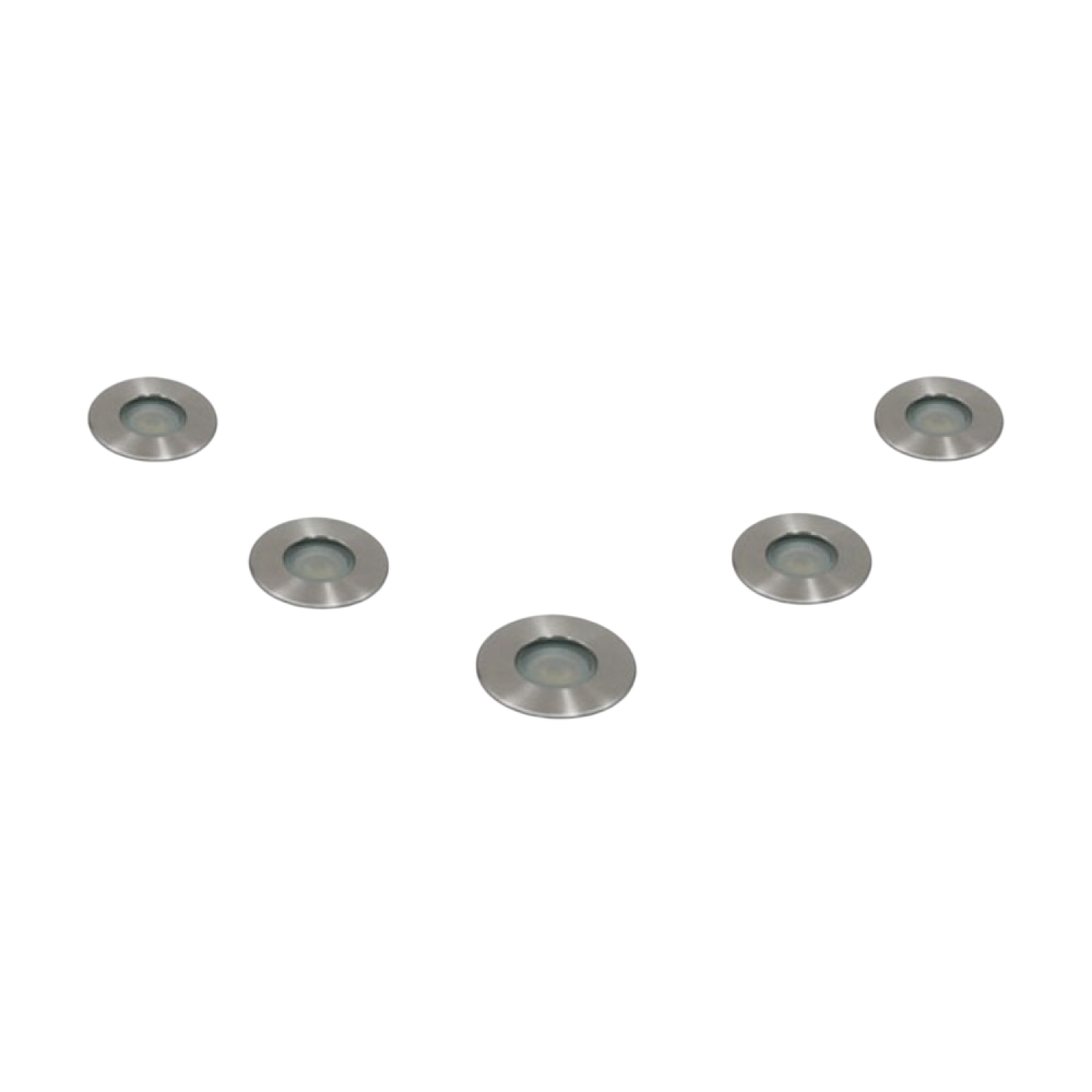 Снимка на LED луна за вграждане в земя Point | Inox | IP67 водоустойчива| 3W | 3000K